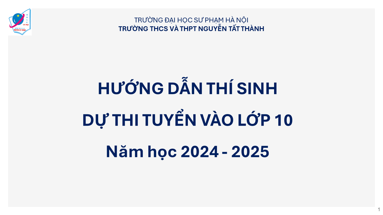 Hướng dẫn tra cứu số báo danh và Hướng dẫn tham dự thi tuyển vào lớp 10 năm học 2024 – 2025